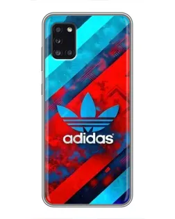 Чехол для Samsung Galaxy A31 (A315) с картинкой «Абстракция Adidas»