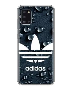 Чехол для Samsung Galaxy A31 (A315) с картинкой «Adidas Trefoil Blue»
