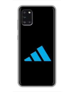 Чехол для Samsung Galaxy A31 (A315) с картинкой «Adidas Cyan Logo»