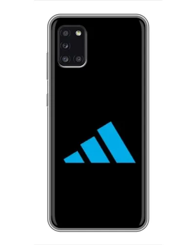 Чехол для Samsung Galaxy A31 (A315) с картинкой «Adidas Cyan Logo»