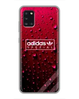 Чехол для Samsung Galaxy A31 (A315) с картинкой «Adidas Gold Marble»