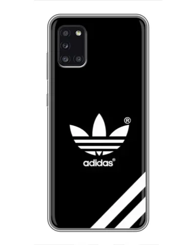 Чехол для Samsung Galaxy A31 (A315) с картинкой «Adidas с диагональными полосами»