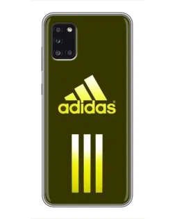 Чехол для Samsung Galaxy A31 (A315) с картинкой «Оливковый градиент Adidas»
