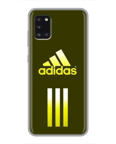Чехол для Samsung Galaxy A31 (A315) с картинкой «Оливковый градиент Adidas»