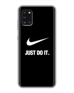 Чехол для Samsung Galaxy A31 (A315) с картинкой «Классический принт Nike»