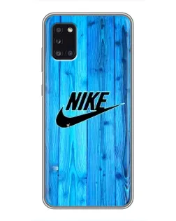Чехол для Samsung Galaxy A31 (A315) с картинкой «Голубое дерево Nike»