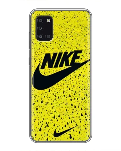 Чехол для Samsung Galaxy A31 (A315) с картинкой «Желтый текстурный Nike» Чехол для Samsung Galaxy A31 (A315) с картинкой «Желтый текстурный Nike»