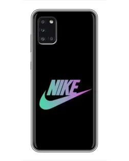 Чехол для Samsung Galaxy A31 (A315) с картинкой «Nike — городская ночь»