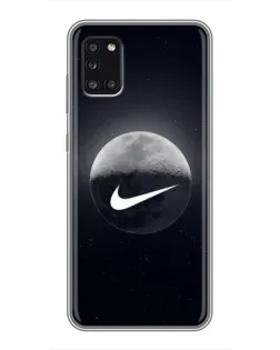 Чехол для Samsung Galaxy A31 (A315) с картинкой «Nike в стиле граффити»