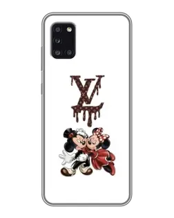 Чехол для Samsung Galaxy A31 (A315) с картинкой «LV и Микки Маус»