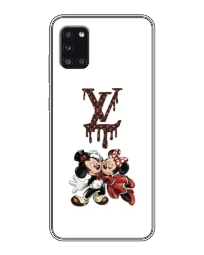Чехол для Samsung Galaxy A31 (A315) с картинкой «LV и Микки Маус»