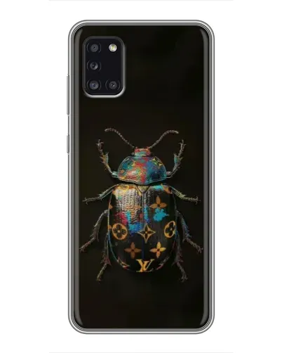 Чехол для Samsung Galaxy A31 (A315) с картинкой «LV — мраморный принт»