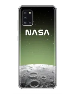 Чехол для Samsung Galaxy A31 (A315) с картинкой «NASA — лунный градиент»