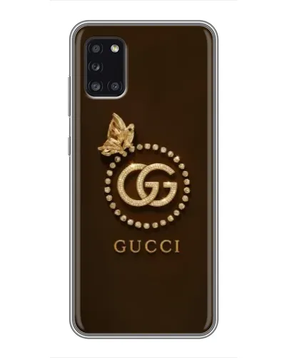 Чехол для Samsung Galaxy A31 (A315) с картинкой «Gucci — золотая бабочка» Чехол для Samsung Galaxy A31 (A315) с картинкой «Gucci — золотая бабочка»
