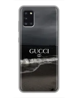Чехол для Samsung Galaxy A31 (A315) с картинкой «Gucci — морской прибой»
