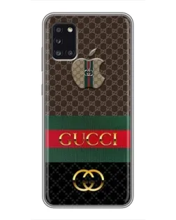 Чехол для Samsung Galaxy A31 (A315) с картинкой «Gucci — брендированный десерт»