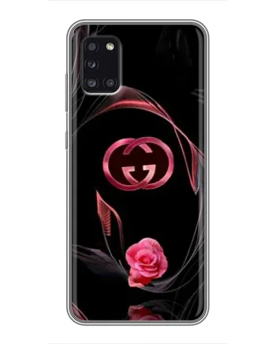 Чехол для Samsung Galaxy A31 (A315) с картинкой «Gucci — неоновая роза» Чехол для Samsung Galaxy A31 (A315) с картинкой «Gucci — неоновая роза»