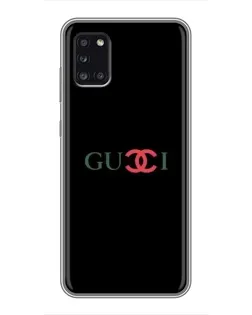 Чехол для Samsung Galaxy A31 (A315) с картинкой «Gucci — красный градиент»