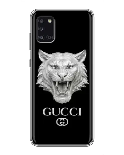 Чохол для Samsung Galaxy A31 (A315) з картинкою «Gucci — срібний лев» Чохол для Samsung Galaxy A31 (A315) з картинкою «Gucci — срібний лев»
