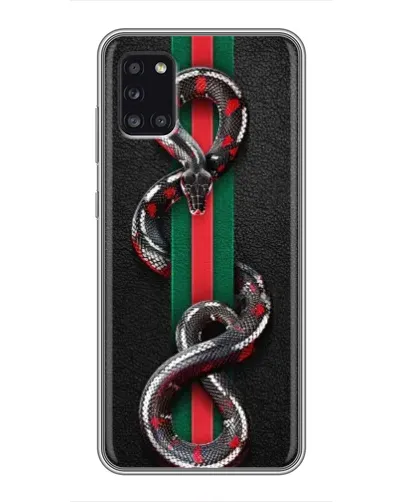 Чохол для Samsung Galaxy A31 (A315) з картинкою «Gucci — змія на смузі» Чохол для Samsung Galaxy A31 (A315) з картинкою «Gucci — змія на смузі»
