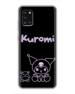 Чехол для Samsung Galaxy A31 (A315) с картинкой «Kuromi — черный минимализм» Чехол для Samsung Galaxy A31 (A315) с картинкой «Kuromi — черный минимализм»