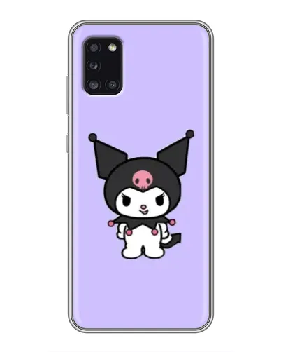 Чехол для Samsung Galaxy A31 (A315) с картинкой «Kuromi — нежный фиолетовый»