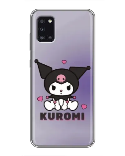 Чехол для Samsung Galaxy A31 (A315) с картинкой «Kuromi — фиолетовый арт»