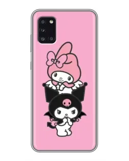 Чехол для Samsung Galaxy A31 (A315) с картинкой «My Melody и Kuromi»