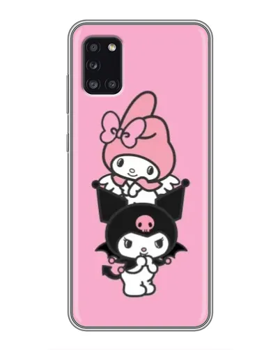 Чехол для Samsung Galaxy A31 (A315) с картинкой «My Melody и Kuromi»