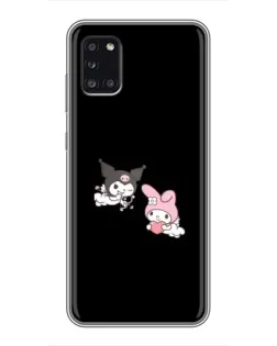 Чехол для Samsung Galaxy A31 (A315) с картинкой «My Melody и Kuromi»