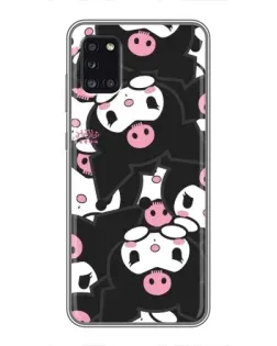 Чехол для Samsung Galaxy A31 (A315) с картинкой «Паттерн голов Куроми»