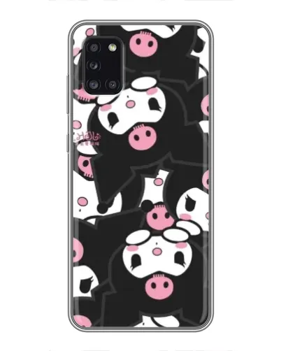 Чехол для Samsung Galaxy A31 (A315) с картинкой «Паттерн голов Куроми»