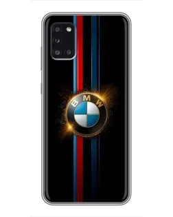 Чехол для Samsung Galaxy A31 (A315) с картинкой «BMW M-Power неон»