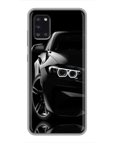 Чехол для Samsung Galaxy A31 (A315) с картинкой «Черная BMW — профиль» Чехол для Samsung Galaxy A31 (A315) с картинкой «Черная BMW — профиль»