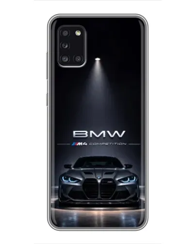 Чехол для Samsung Galaxy A31 (A315) с картинкой «BMW сквозь ночной город» Чехол для Samsung Galaxy A31 (A315) с картинкой «BMW сквозь ночной город»