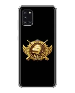 Чехол для Samsung Galaxy A31 (A315) с картинкой «PUBG — оранжевый градиент» Чехол для Samsung Galaxy A31 (A315) с картинкой «PUBG — оранжевый градиент»
