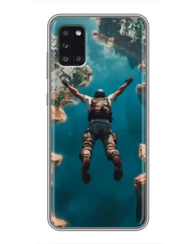 Чехол для Samsung Galaxy A31 (A315) с картинкой «PUBG — свободное падение»