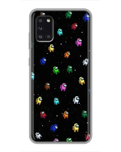 Чехол для Samsung Galaxy A31 (A315) с картинкой «Экипаж Among Us»