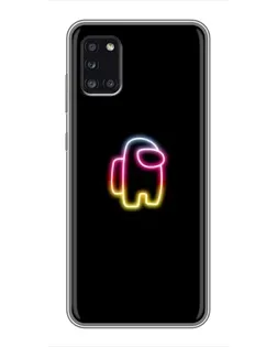 Чехол для Samsung Galaxy A31 (A315) с картинкой «Among Us градиент»