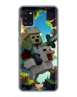 Чехол для Samsung Galaxy A31 (A315) с картинкой «Стив и гусь» Чехол для Samsung Galaxy A31 (A315) с картинкой «Стив и гусь»