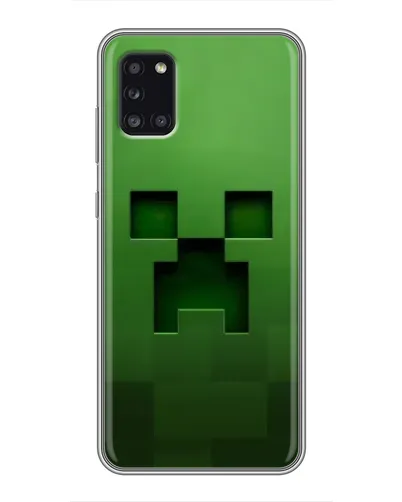 Чехол для Samsung Galaxy A31 (A315) с картинкой «Крипер микро-дизайн»