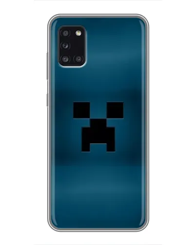Чехол для Samsung Galaxy A31 (A315) с картинкой «Крипер текстура»