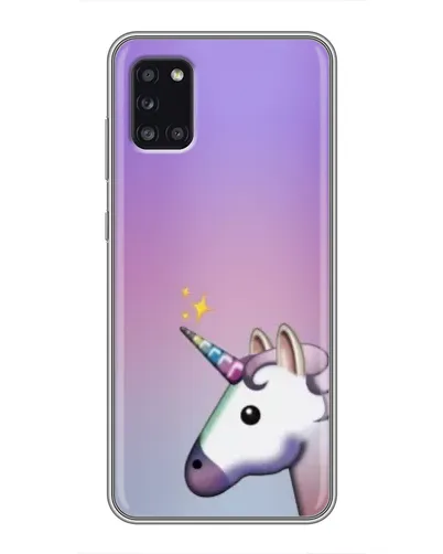 Чехол для Samsung Galaxy A31 (A315) с картинкой «Единорог градиент»