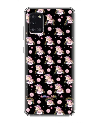 Чехол для Samsung Galaxy A31 (A315) с картинкой «Magic Unicorn паттерн»
