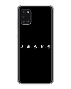 Чехол для Samsung Galaxy A31 (A315) с картинкой «Точки веры J.E.S.U.S.»