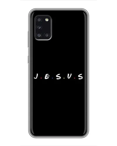 Чехол для Samsung Galaxy A31 (A315) с картинкой «Точки веры J.E.S.U.S.»