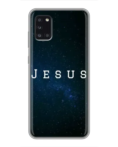 Чехол для Samsung Galaxy A31 (A315) с картинкой «Звездное небо Jesus»