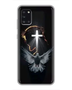 Чехол для Samsung Galaxy A31 (A315) с картинкой «Голубь и Свет»