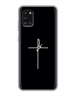 Чохол для Samsung Galaxy A31 (A315) з картинкою «Тонкий хрест»
