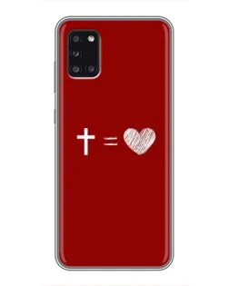Чохол для Samsung Galaxy A31 (A315) з картинкою «Рівняння любові»